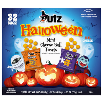 UTZ Halloween Mini Cheese Bals (32CT) - Papaya Express